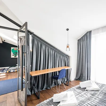 Wegierska Luxury Loft Wawelofts Lägenhet *